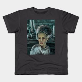 Frankenstein’s Created Bride Kids T-Shirt